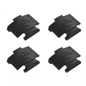 Favero bePRO replacement USB covers - 4 pack